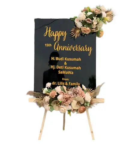 Papan Bunga Akrilik Wek Iv